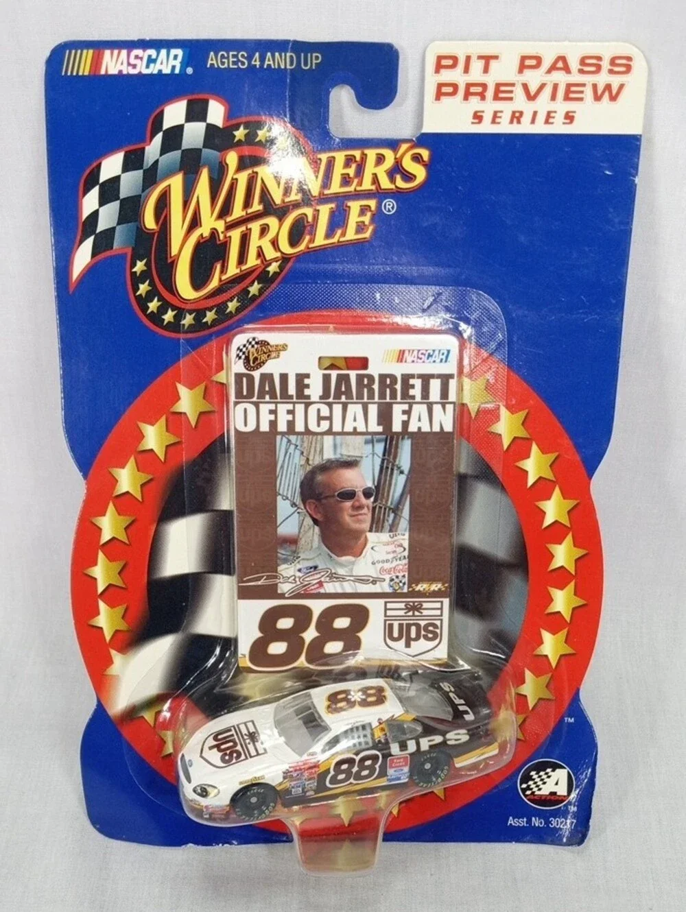 Winners Circle Dale Jarrett #88 UPS Die-Cast Car Lot